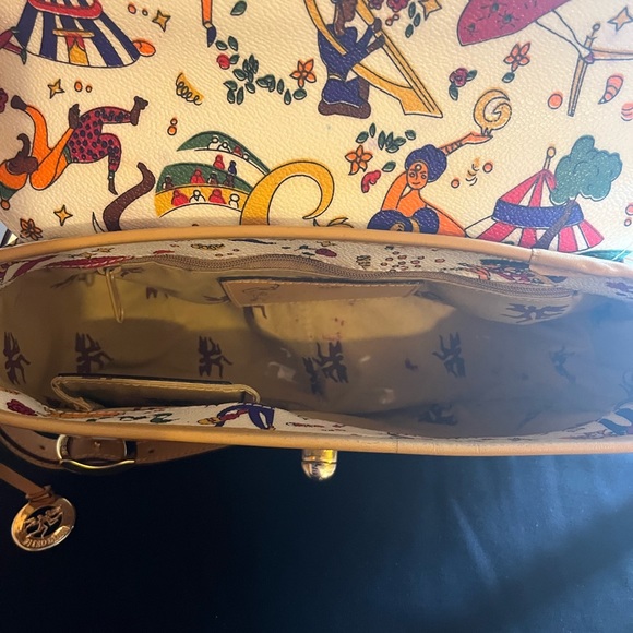 Piero Guidi "Magic Circus" White Leather Handbag - Picture 6 of 11